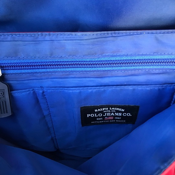 Polo by Ralph Lauren Bags Vitg 9 Polo Ralph Lauren Red Cross Body